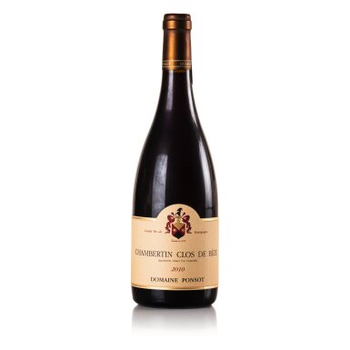 View full screen - View 1 of Lot 309. Chambertin, Clos de Bèze 2010 Domaine Ponsot (1 BT).