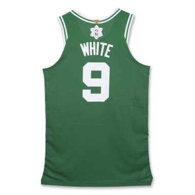 View full screen - View 1 of Lot 13. Derrick White ‘Christmas Day’ Boston Celtics 2024-2025 Game Worn Icon Edition Jersey .