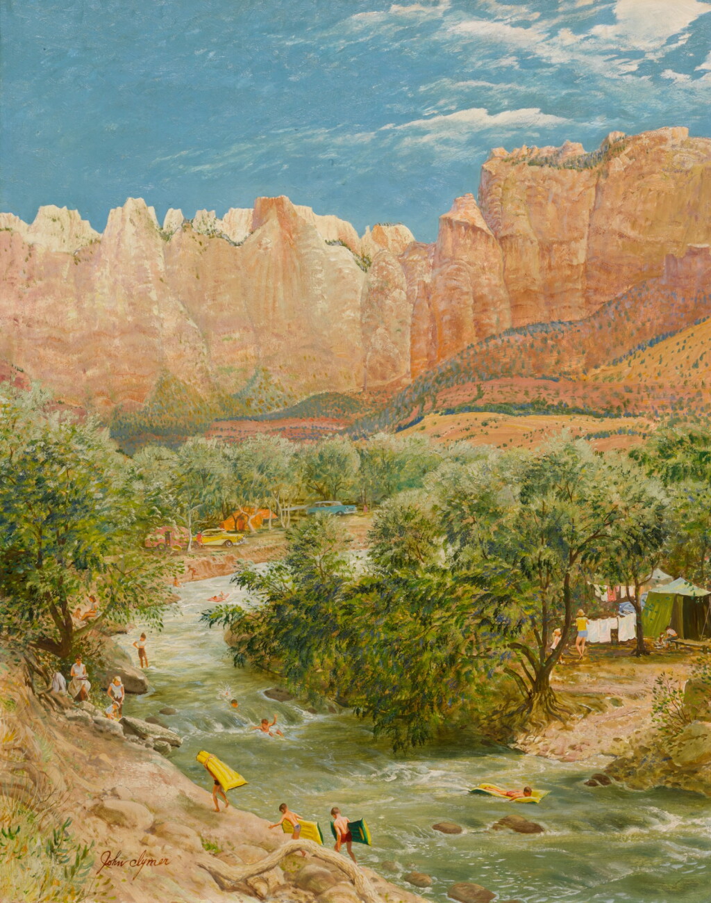 View full screen - View 1 of Lot 16. Zion Canyon, Utah.