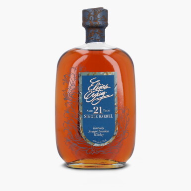View full screen - View 1 of Lot 2414. Elijah Craig Single Barrel 21 Year Old 45.0 abv 1991 (1 Bottle 75cl).