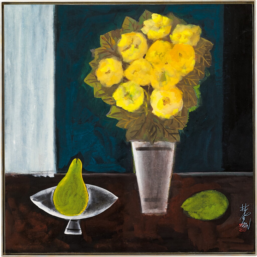 View full screen - View 1 of Lot 1044. Lin Fengmian 林風眠 | Still life 靜物.