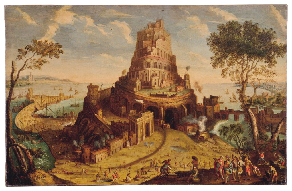 View full screen - View 1 of Lot 260. Tower of Babel.