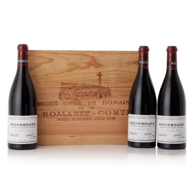 View full screen - View 1 of Lot 7027. Richebourg 2010 Domaine de la Romanée-Conti (3 BT).