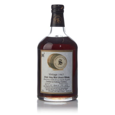 View full screen - View 1 of Lot 69. Ardbeg Signatory Vintage 30 Year Old Cask #1140 49.8 abv 1967 (1 BT 70cl).