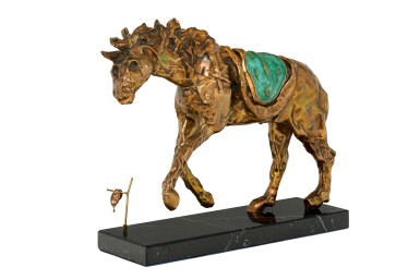 View full screen - View 1 of Lot 111. Le cheval à la montre molle (D. 650).