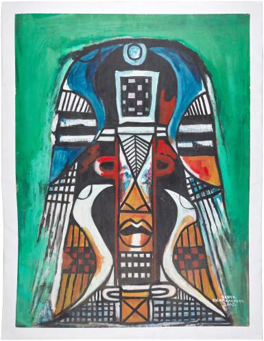 View full screen - View 1 of Lot 36. Four Bird Mask I.