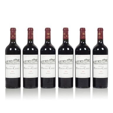 View full screen - View 1 of Lot 114. Château Pontet Canet 2009 (12 BT).