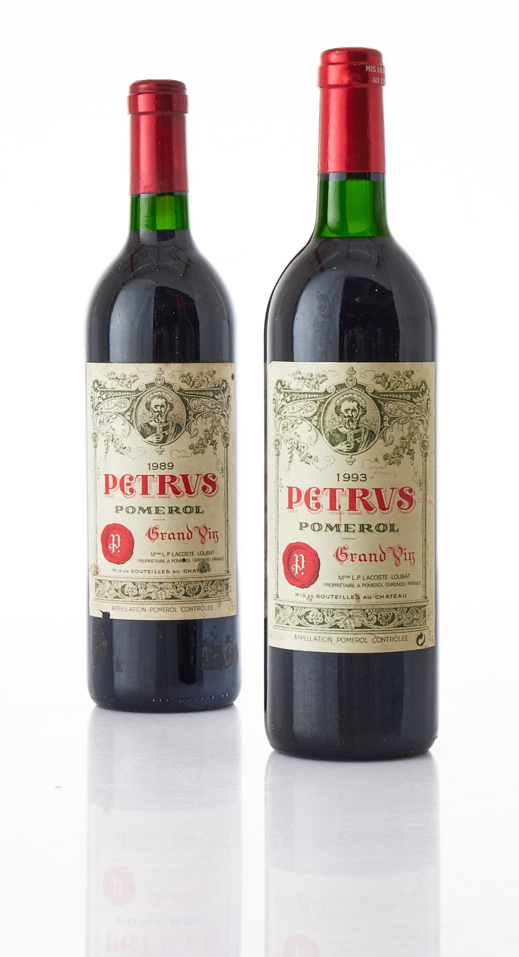 View full screen - View 1 of Lot 5378. Petrus "Vertical" (3 BT).