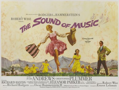 View full screen - View 1 of Lot 136. THE SOUND OF MUSIC (1965) POSTER, BRITISH.