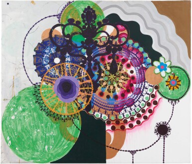 View full screen - View 1 of Lot 444. BEATRIZ MILHAZES | A LUA.