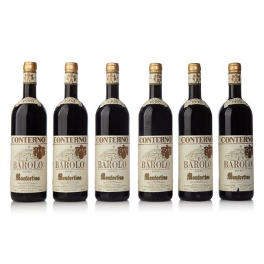 View full screen - View 1 of Lot 194. Barolo Riserva, Monfortino 1998 Giacomo Conterno (6 BT).