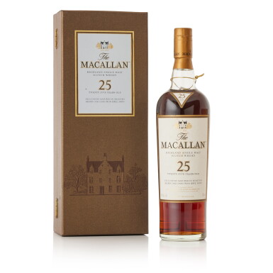 View full screen - View 1 of Lot 9291. The Macallan 25 Year Old Sherry Oak 43.0 abv NV (1 BT70).