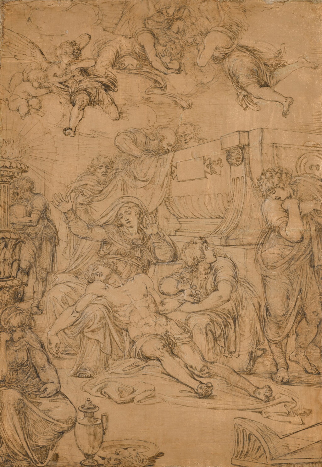 View full screen - View 1 of Lot 137. The Lamentation.