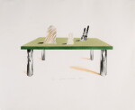 Glass Table with Objects (S.A.C. 68; MCA Tokyo 65)
