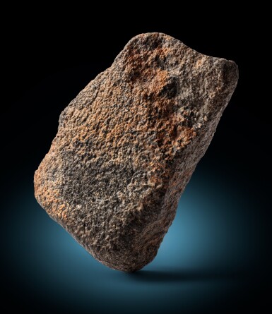 View full screen - View 1 of Lot 110. From The Planet Mars, NWA 14269 — Interior And Exterior Of Martian Meteorite Revealed.