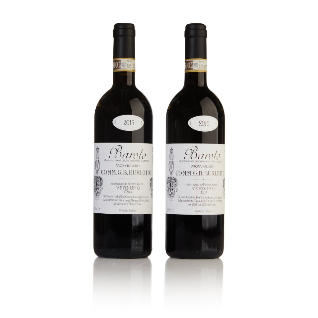 View full screen - View 1 of Lot 567. Barolo, Monvigliero 2015 G.B. Burlotto (2 BT).