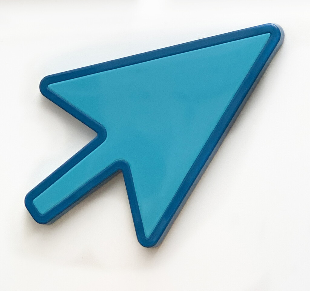 View full screen - View 1 of Lot 23. Arrow (blue on blue).