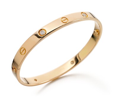 View full screen - View 1 of Lot 19. DIAMOND BANGLE, 'LOVE', CARTIER.