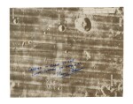 LUNAR SURFACE FLOWN Apollo 11 LM Lunar Surface Map, Maskelyne, Signed by Buzz Aldrin