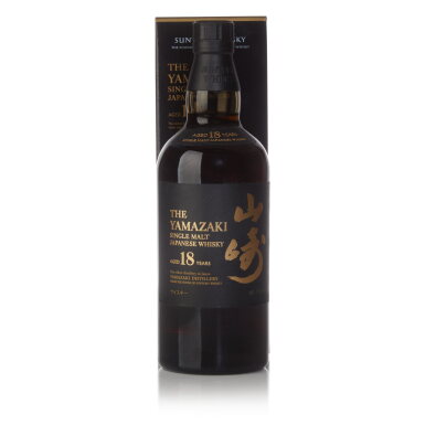 View full screen - View 1 of Lot 116. The Yamazaki 18 Year Old 43.0 abv NV (1 Bottle 70cl).