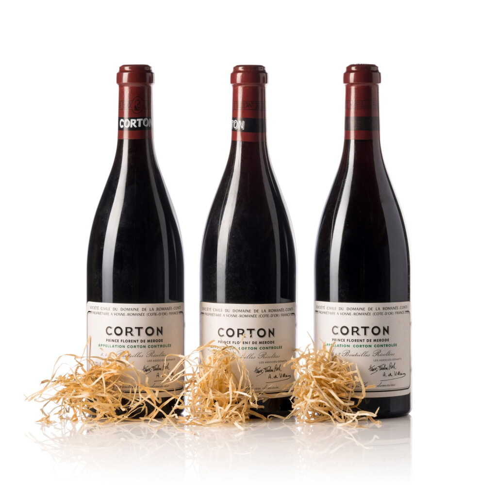 View full screen - View 1 of Lot 428. Corton, Prince Florent de Mérode 2010 Domaine de la Romanée-Conti (1 BT).