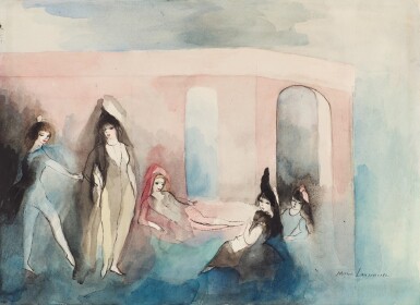 View full screen - View 1 of Lot 69. Scène de théâtre.