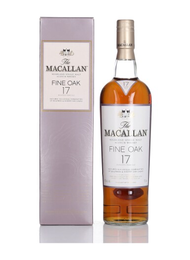 View full screen - View 1 of Lot 20. The Macallan Fine Oak 17 Year Old 43.0 abv NV (1 BT 75cl).
