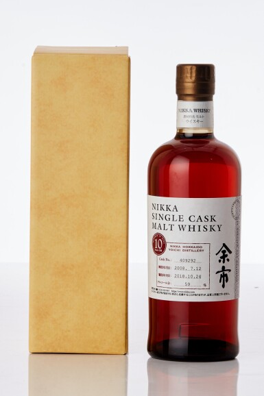 View full screen - View 1 of Lot 1097. 余市 Yoichi Single Cask #409292 10 Year Old 59.0 abv 2008 (1 BT70).