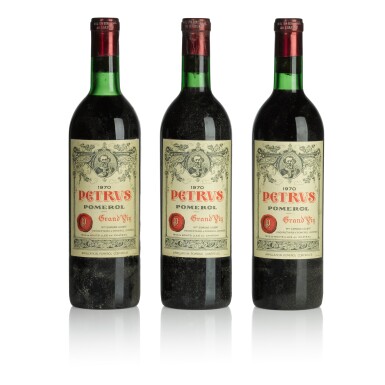 View full screen - View 1 of Lot 55. Petrus 1970 (6 BT).