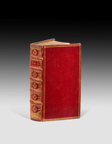 View full screen - View 1 of Lot 5. Conférence avec M. Claude... Paris, 1682. In-8. Mar. rouge. Ex. Ludre-Ruble et De Backer..