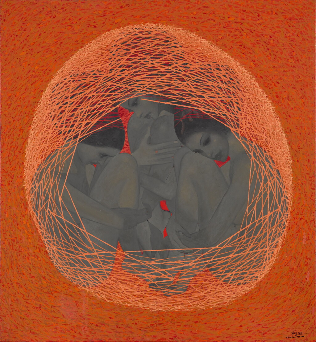 View full screen - View 1 of Lot 147. Untitled (Three Women).