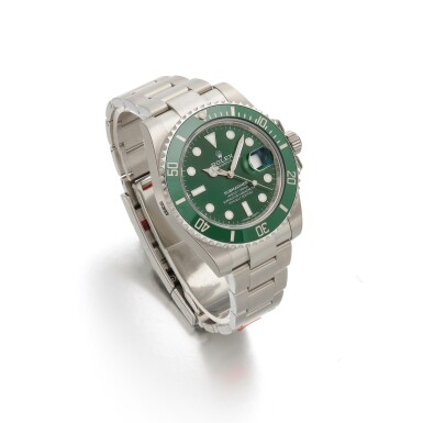 View full screen - View 1 of Lot 246. 'Hulk' Submariner, Ref. 116610 Stainless steel wristwatch with date and bracelet Circa 2017.