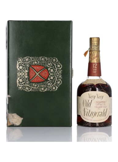 View full screen - View 1 of Lot 302. Very Very Old Fitzgerald 12 Year Old 100 Proof 1955 (1 Bottle 4/5 Quart).