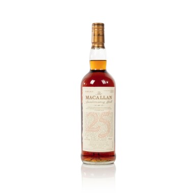 View full screen - View 1 of Lot 106. The Macallan 25 Year Old Anniversary Malt 43.0 abv 1975 (1 BT75).