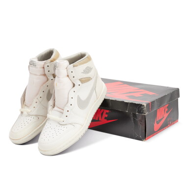 View full screen - View 1 of Lot 11. Nike Air Jordan 1 High OG (1985) ‘Natural Grey’ | Size 9.5.