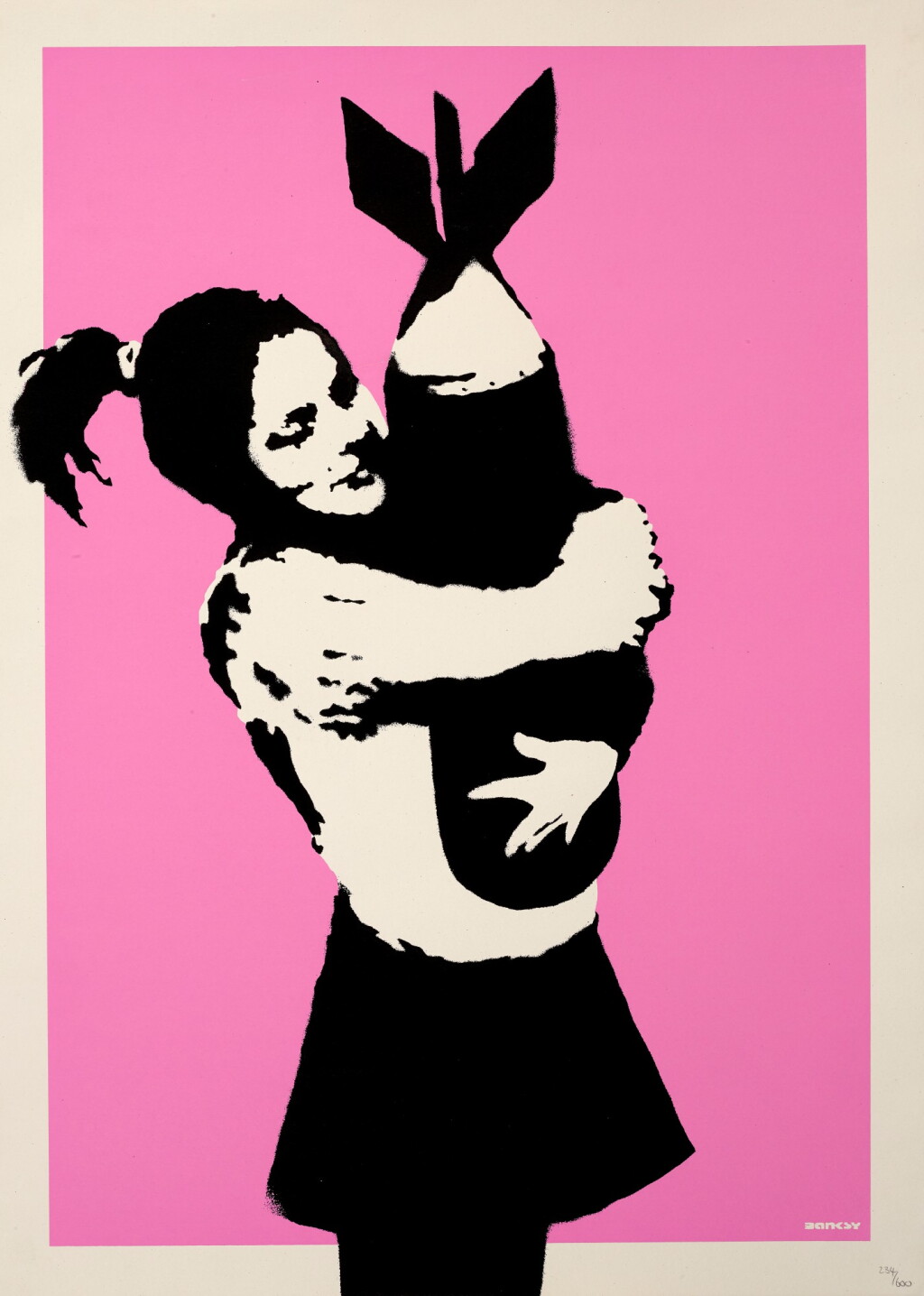 View full screen - View 1 of Lot 6. BANKSY | BOMB LOVE.