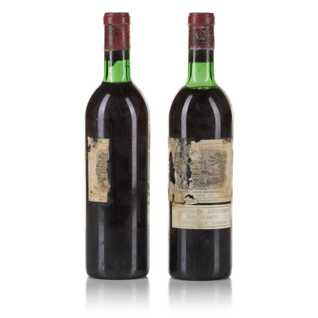 View full screen - View 1 of Lot 340. Château Lafite 1970 (2 BT).