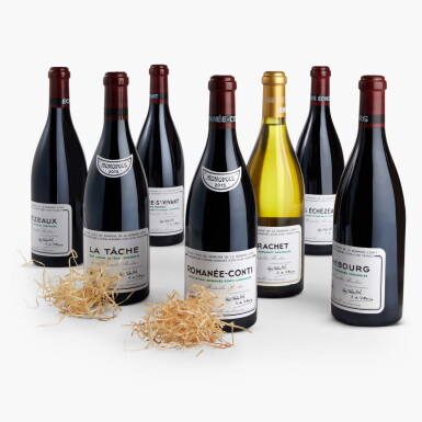 View full screen - View 1 of Lot 28. Grands Echézeaux 2015 Domaine de la Romanée-Conti (3 BT).
