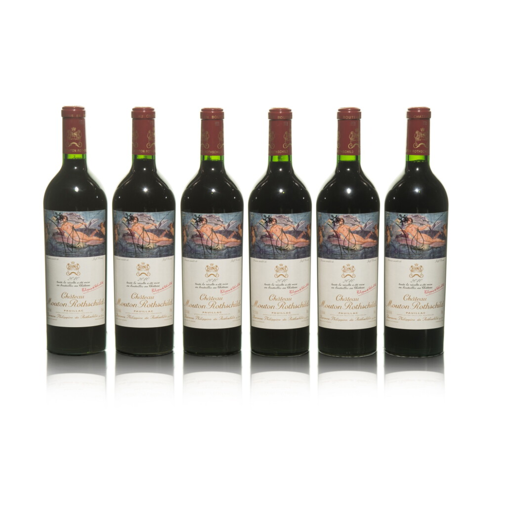 View full screen - View 1 of Lot 56. Château Mouton Rothschild 2010 (6 BT).