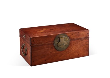 View full screen - View 1 of Lot 3685. A huanghuali document box, xiaoxiang, Late Ming - early Qing dynasty | 明末至清初 黃花梨小箱.