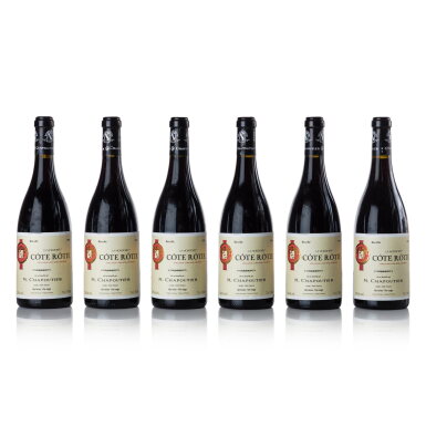 View full screen - View 1 of Lot 526. Côte Rôtie, La Mordorée 1996 Chapoutier (6 BT).