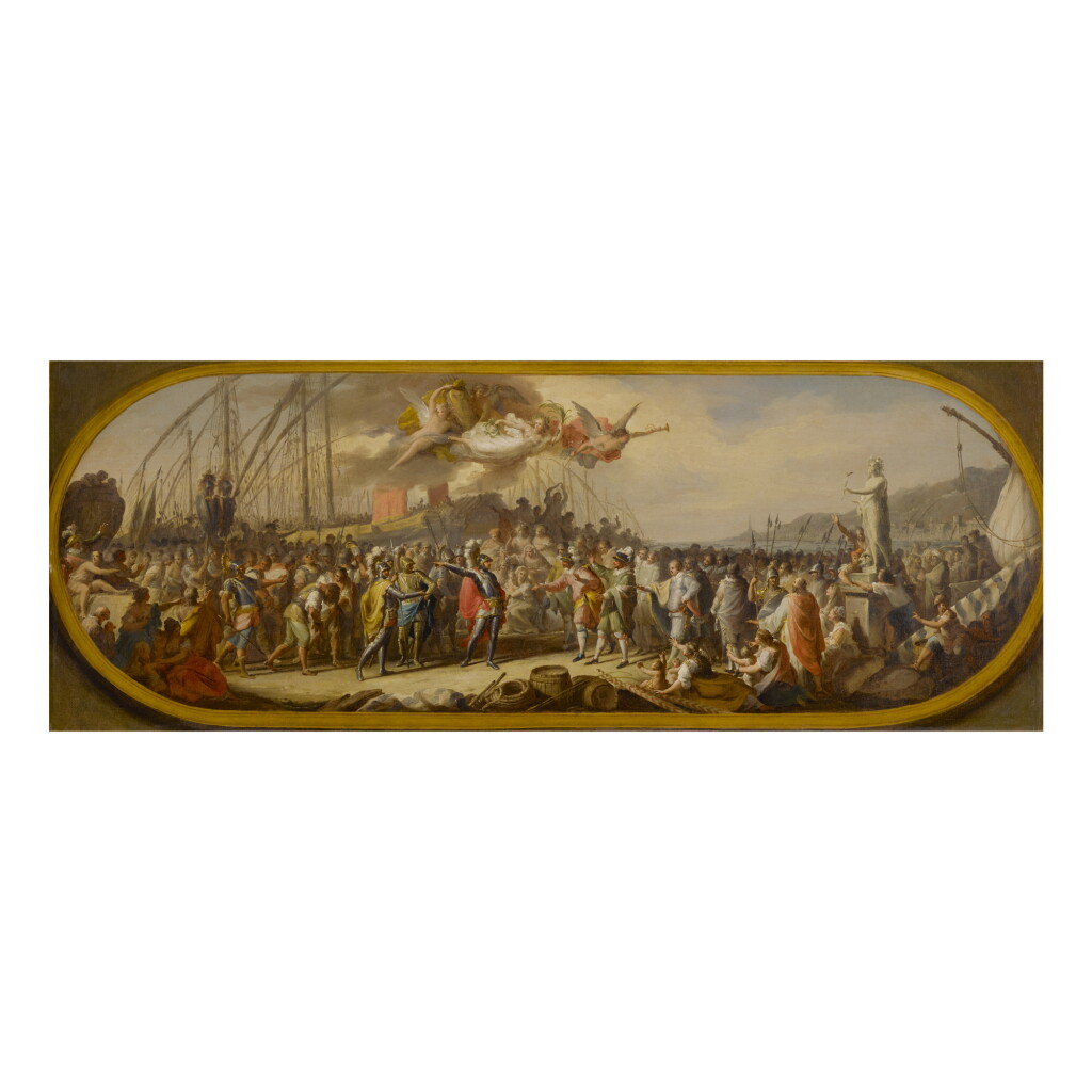 View full screen - View 1 of Lot 123. FEDELE FISCHETTI | THE TRIUMPH OF LAMBA DORIA.
