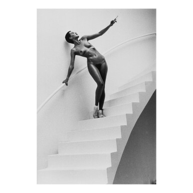 View full screen - View 1 of Lot 188. HELMUT NEWTON | 'IN MY STUDIO, PARIS' (JENNY KAPITÄN).