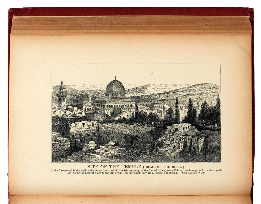 View full screen - View 1 of Lot 214. Schoch. From the Hudson to the Jordan. 1887.