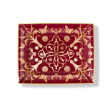PATEK PHILIPPE | PORCELAINE DE LIMOGES VIDE POCHE 'BURGUNDY CALATRAVA' A PORCELAIN AND ENAMEL DISH, CIRCA 2007