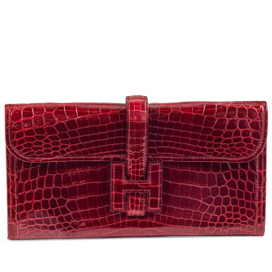 View full screen - View 1 of Lot 113. Rouge H Shiny Niloticus Crocodile Jige Elan 29, 2015.