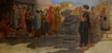 View full screen - View 1 of Lot 46. Untitled (Maharashtra Temple Scene).