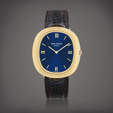 View full screen - View 1 of Lot 637. Ellipse, reference 3589J Montre bracelet en or jaune | Yellow gold wristwatch Vers 1975 | Circa 1975.