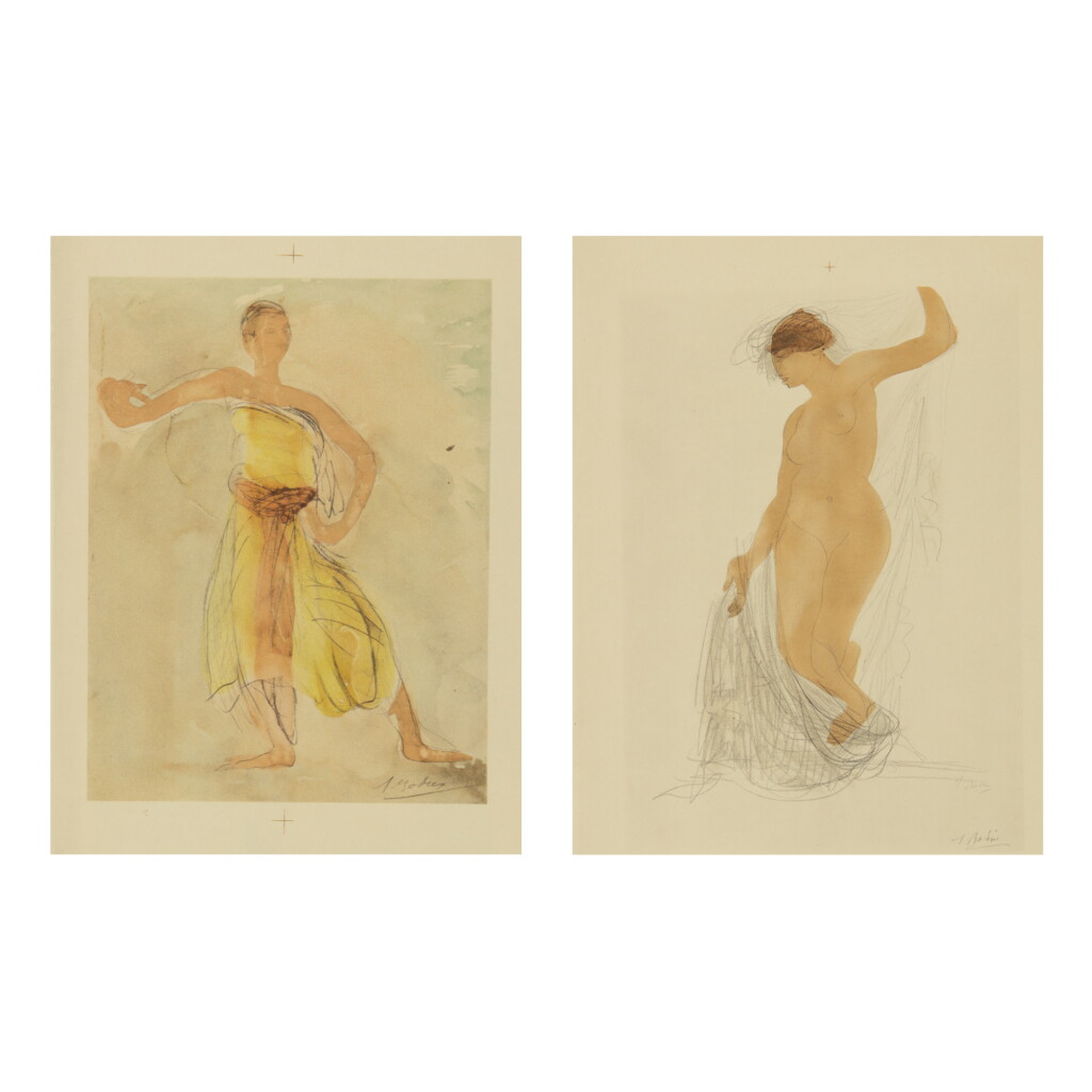 View full screen - View 1 of Lot 43. AFTER AUGUSTE RODIN | SELECTED COLLOTYPES FOR 'CAMERA WORK' NOS. 34/35.