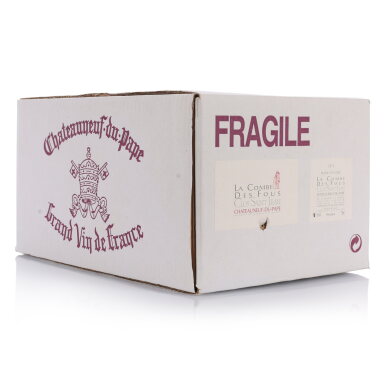 View full screen - View 1 of Lot 653. Châteauneuf du Pape, La Combe des Fous 2012 Clos St. Jean (6 BT).